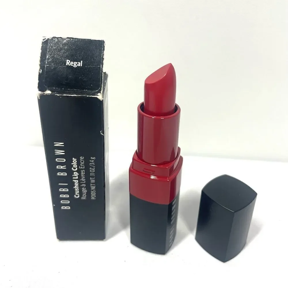 Bobbi Brown Crushed Lip Color REGAL Medium Dark Red New in Box
